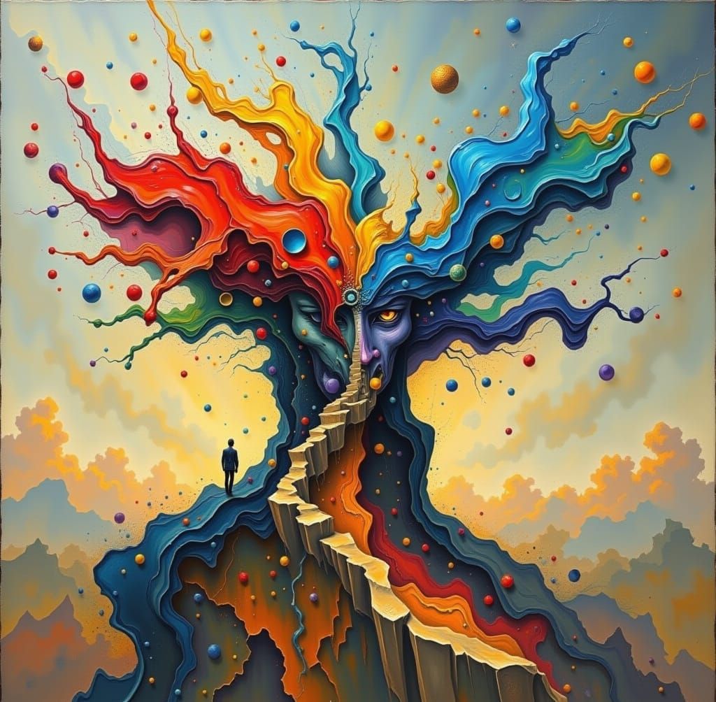 Surreal Dreamscape of Impossible Realities