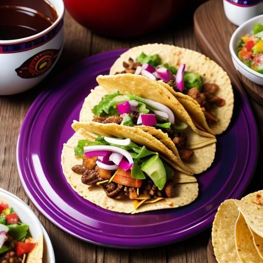 Delicious Taco Generated by AI