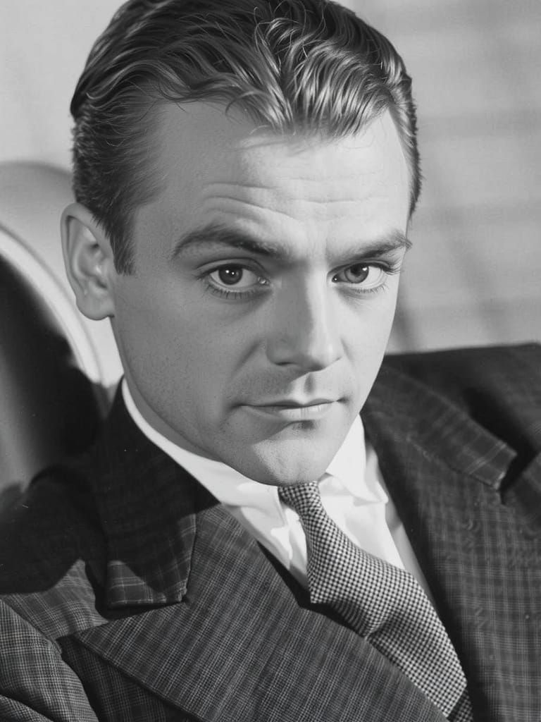 Gangster in Neon-Lit Retrofuturistic Alleyway