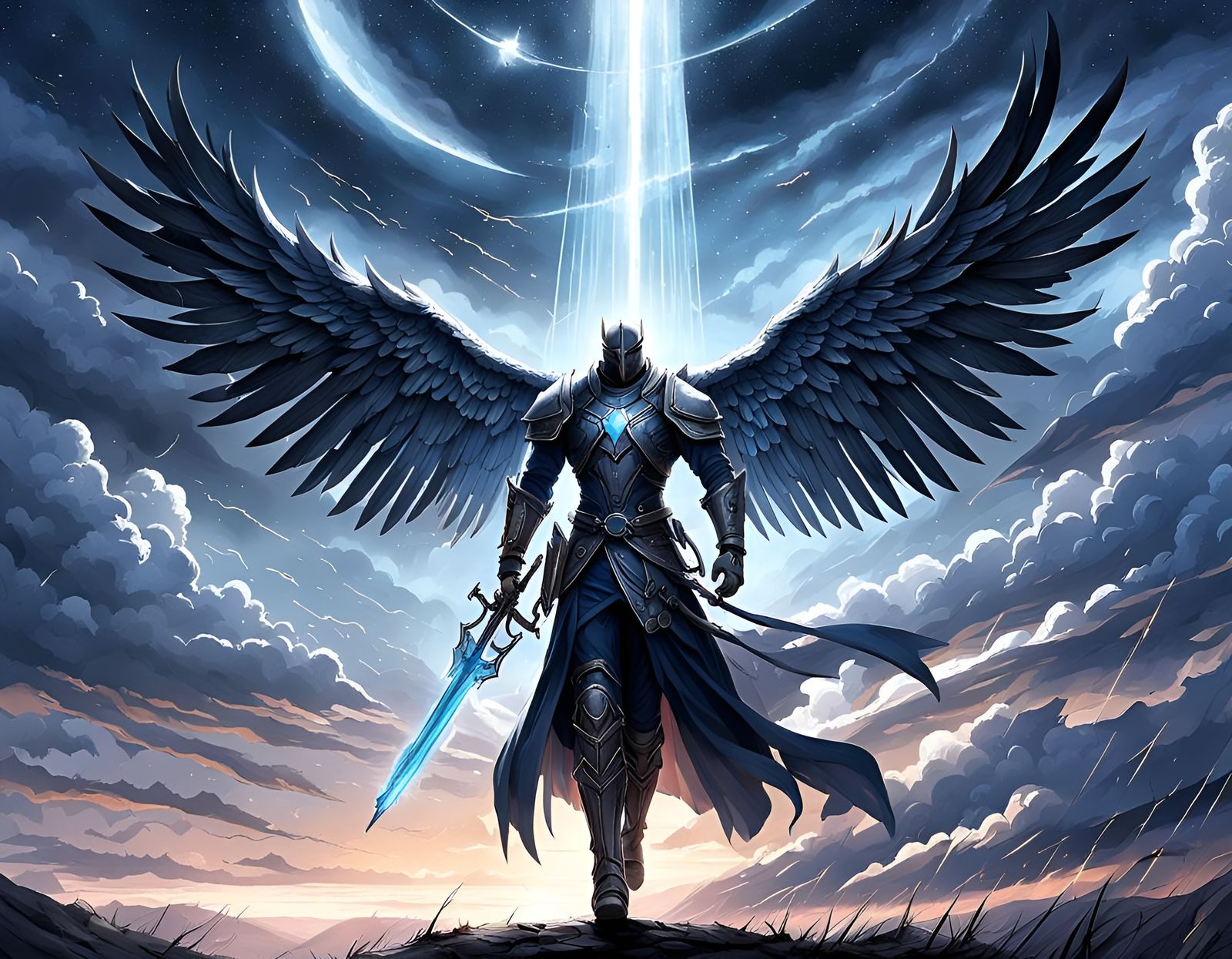 Iron Wings: A Digital Matte Painting