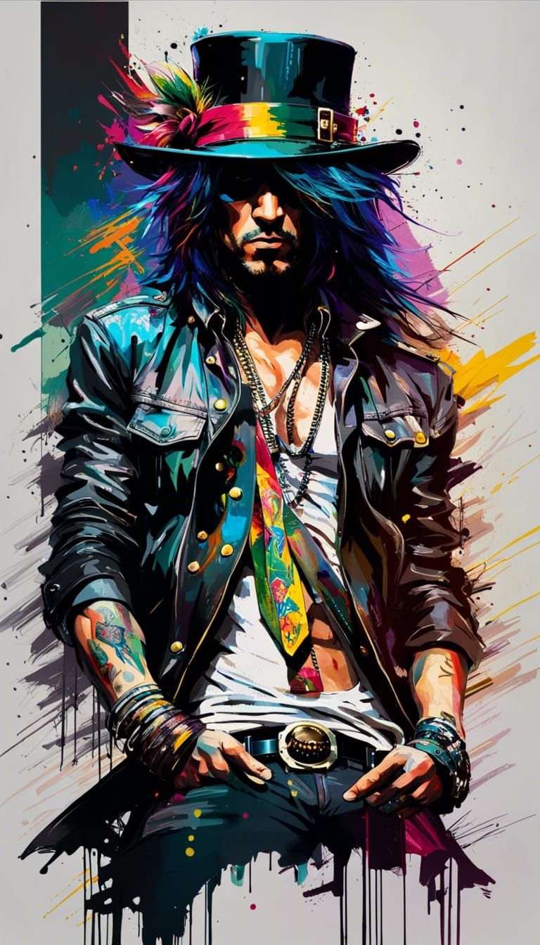 Motley Crue 80'S (Tommy Lee)