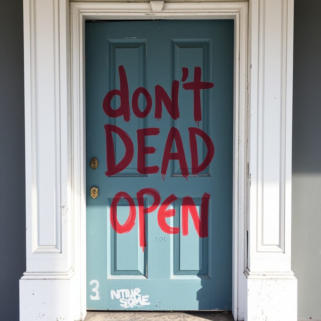 Warning Door: Don't Dead Open Inside
