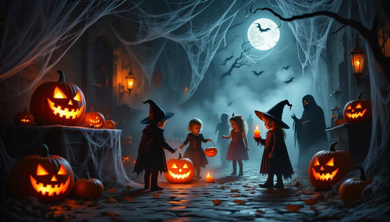 Ghoulies and Goblins: A Spooky Halloween Party For Kids