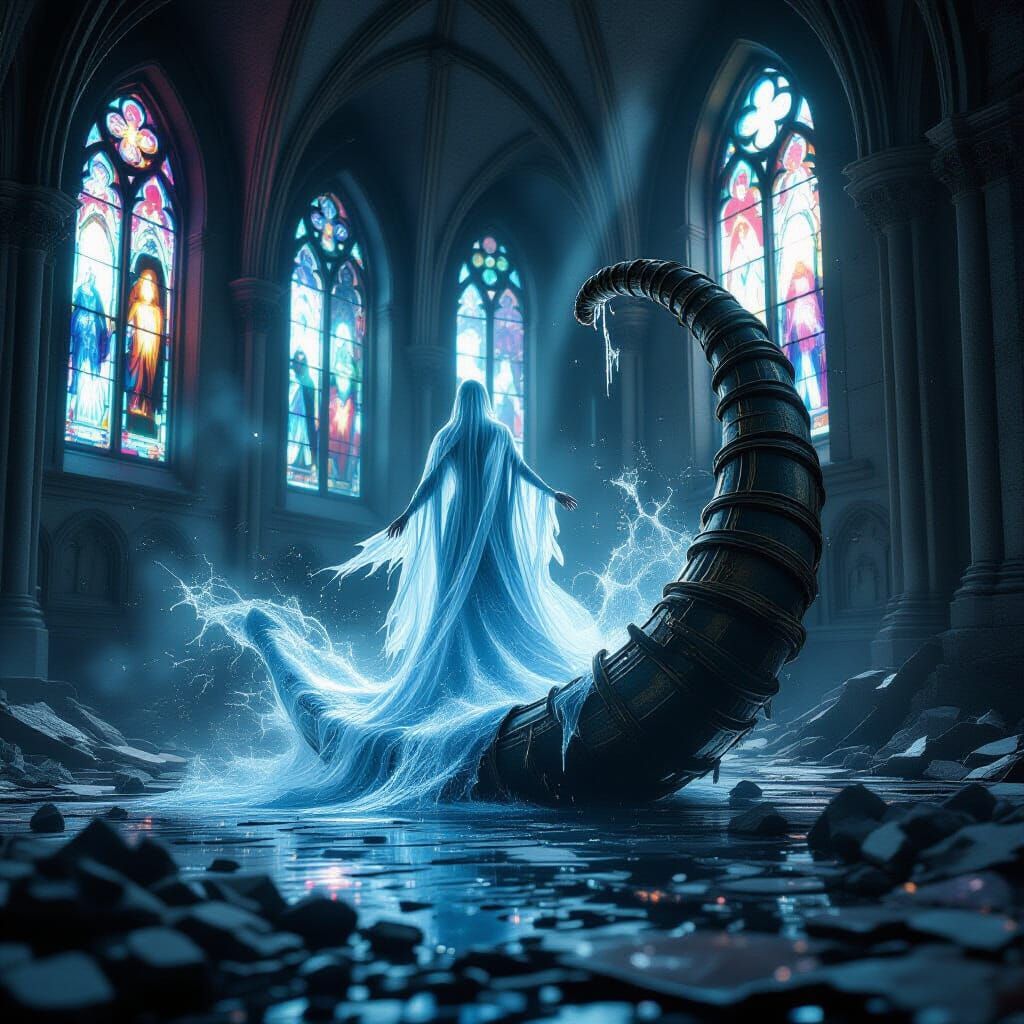 Ethereal Water Spirit From Cosmic Cornucopia