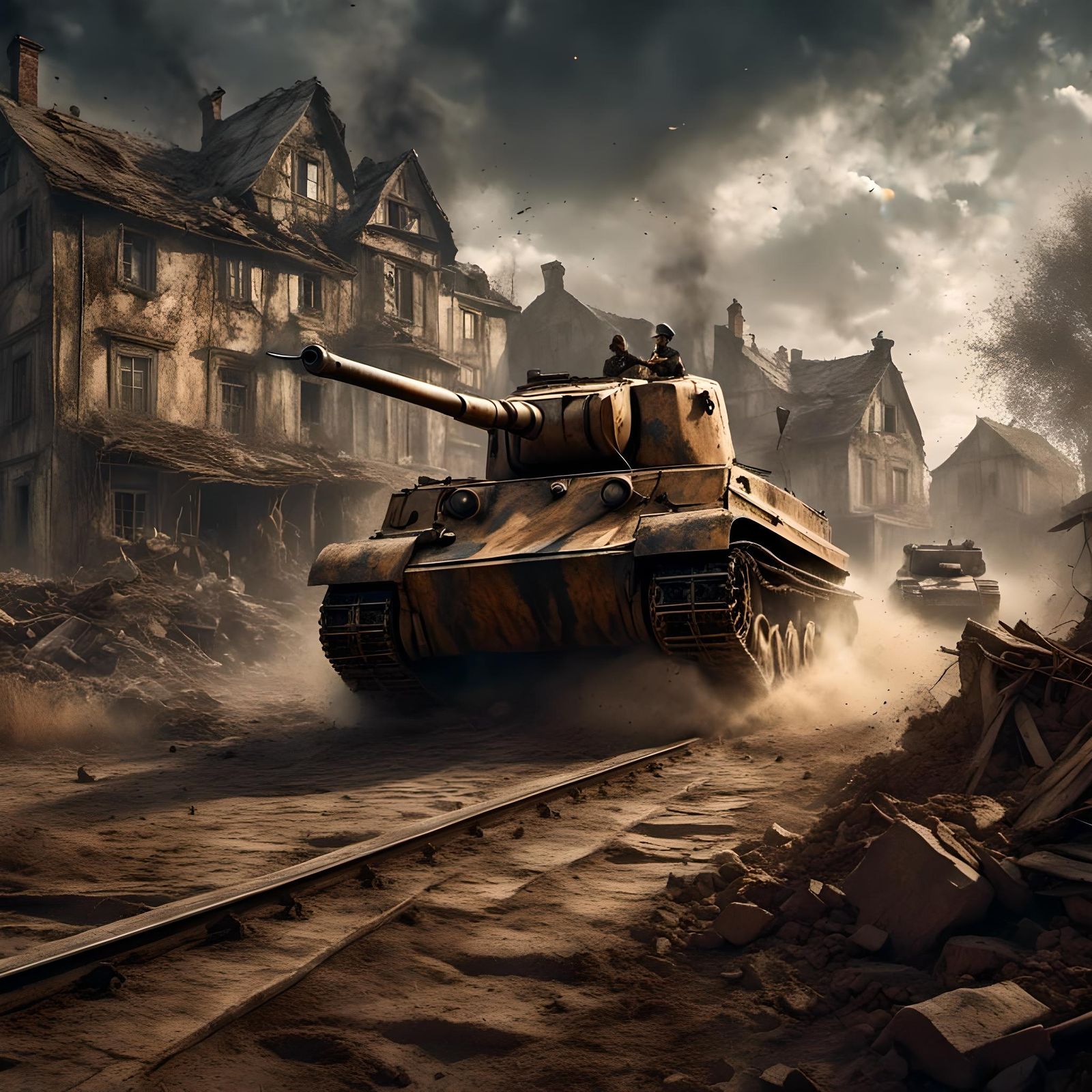 German Tiger Tank 1944