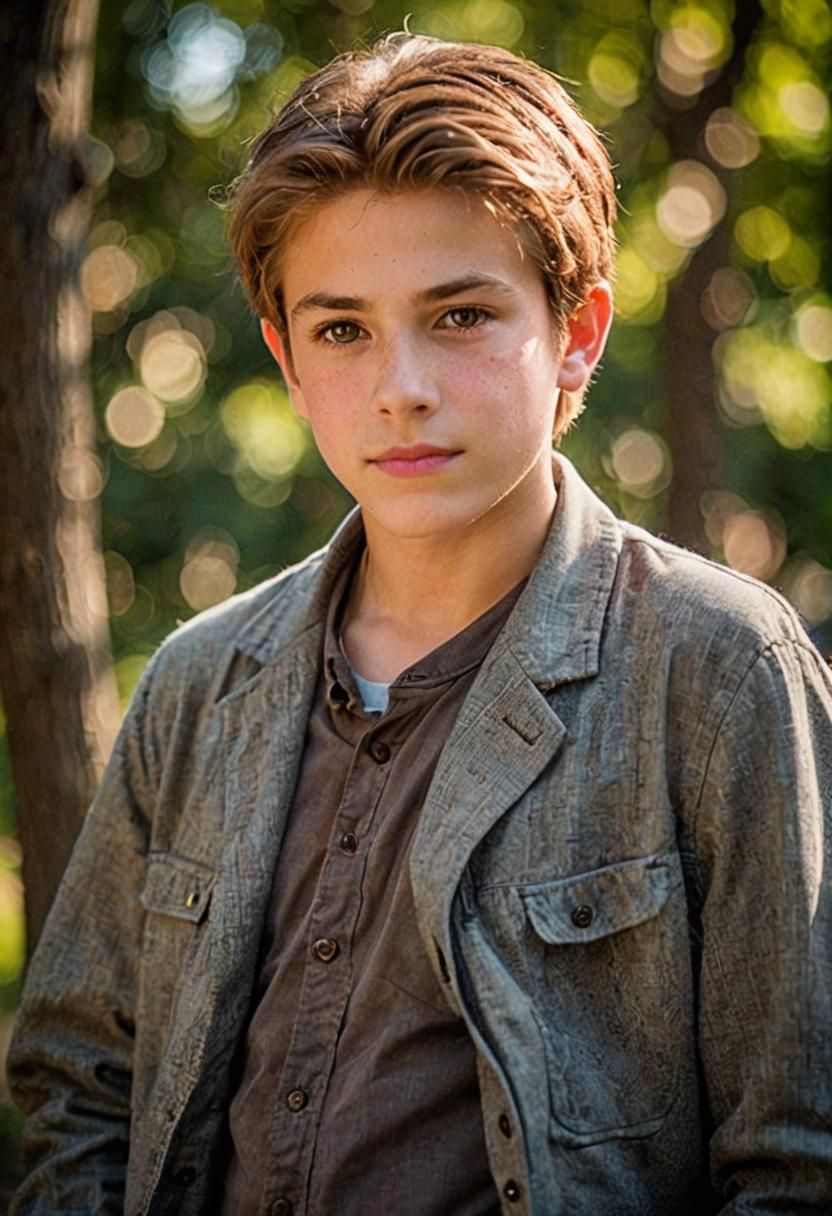 Boy, Age 12, Professional Photography, Sharp Focus