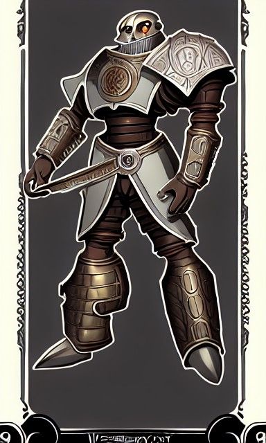 Eberron Warforged Character Concept Art