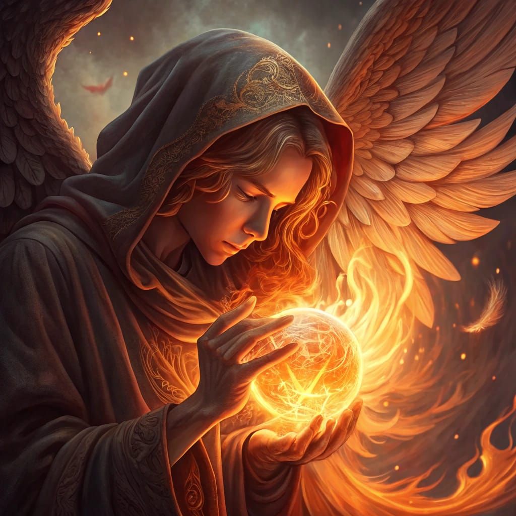 Fiery Angel Focuses on Blazing Fireball