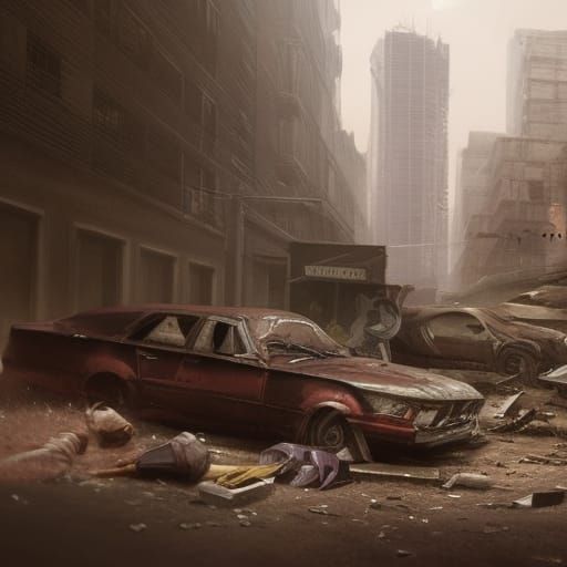 Post-Apocalyptic City Aftermath