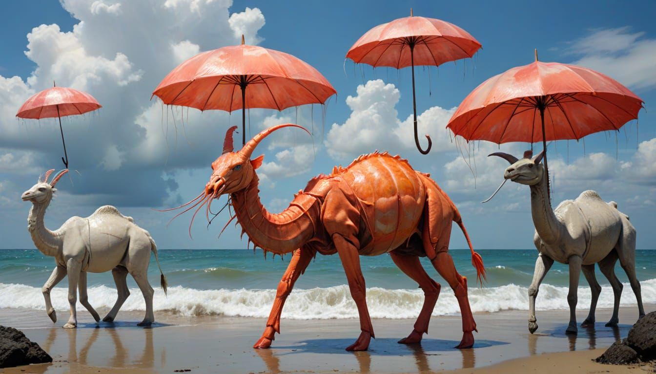 Surreal Taxidermist Conference on Moreau's Island