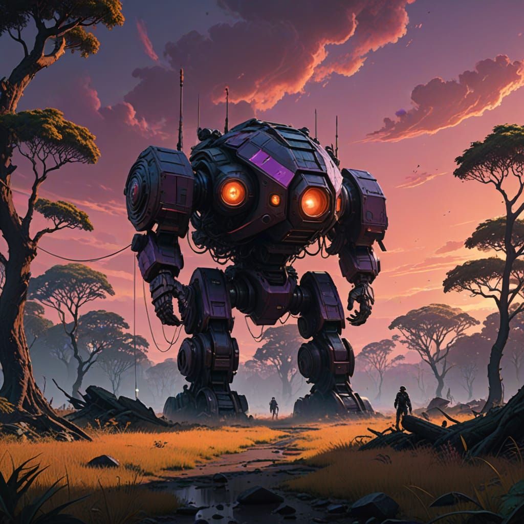 Luminous Amazonian World Unveiled in Vast, Dreamlike Landsca...