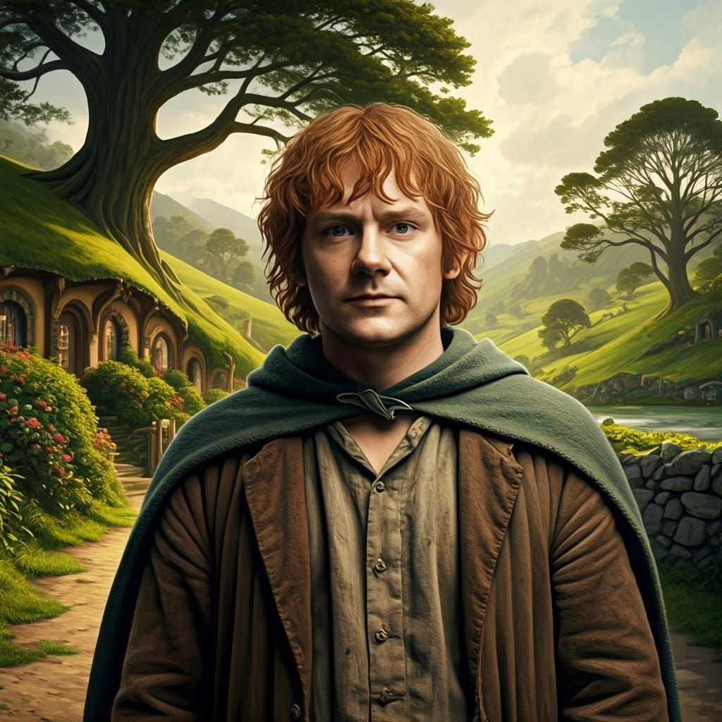 Sean Austen as Samwise Gamgee.
