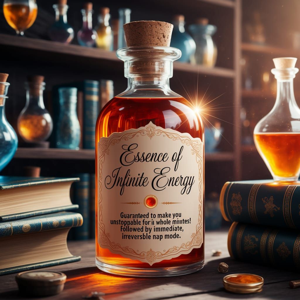 Cozy Alchemist's Laboratory Radiates Soft, Warm Glow