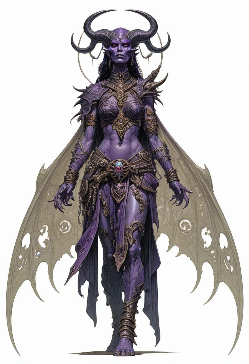 Daemonette of Slaanesh Illustration