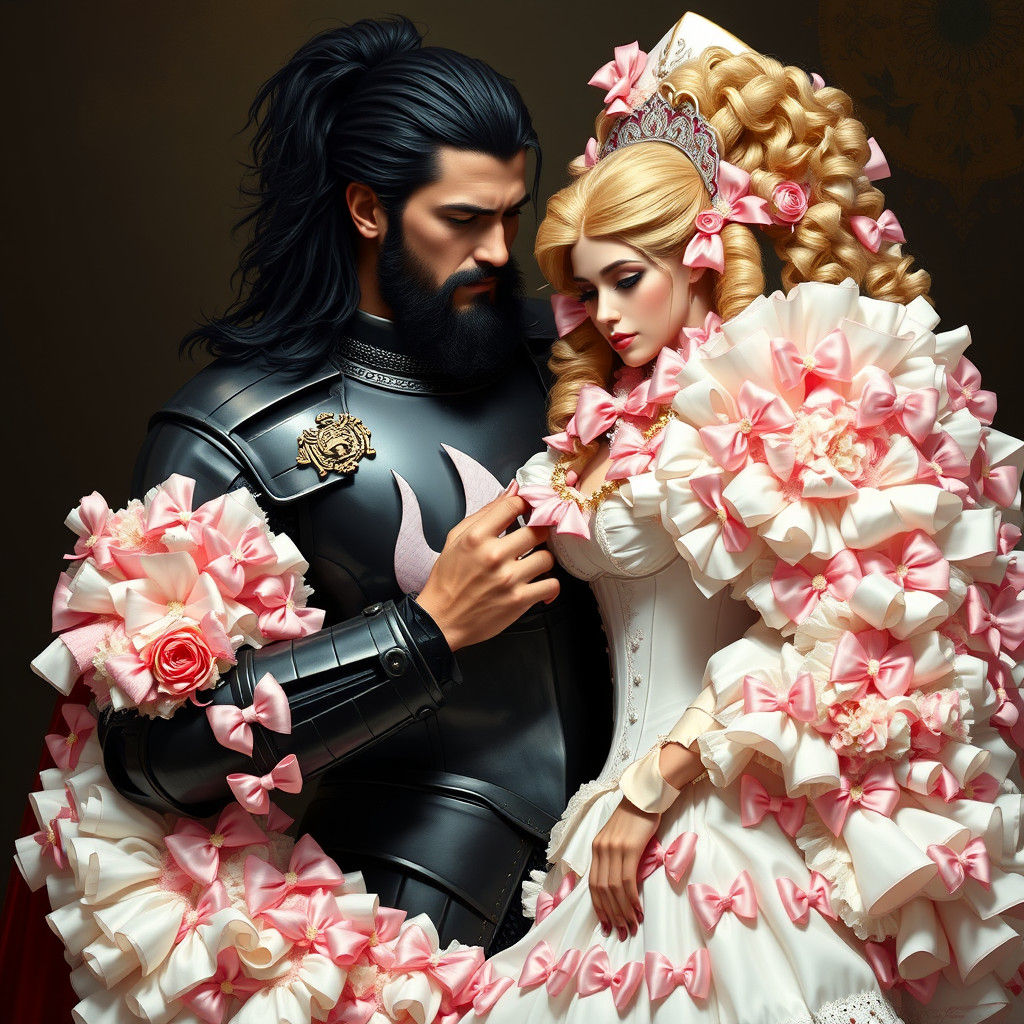 Dark Knight and Sissy Bride: A Tender Touch