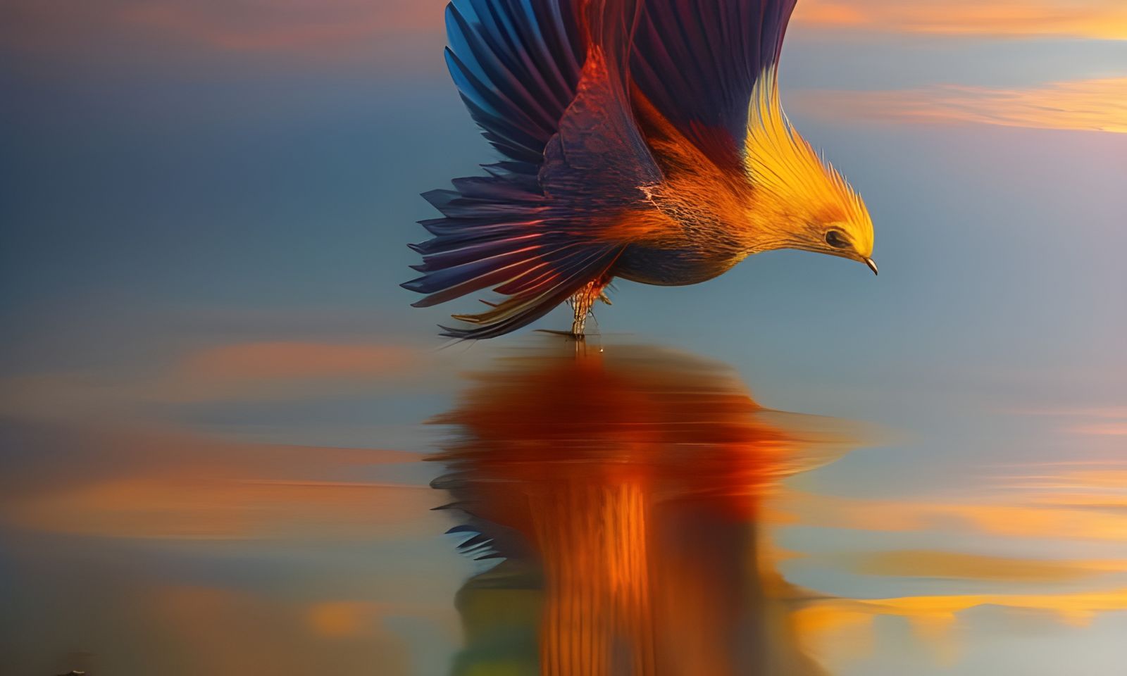 Ethereal Submarine City with Gypsy Figures