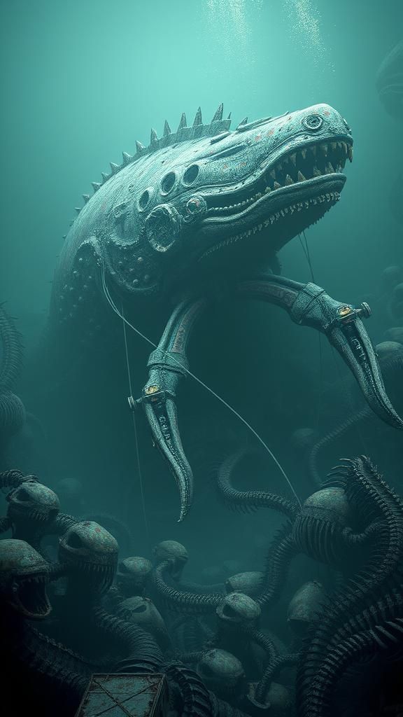 Undead Leviathan in Sunken Whale City