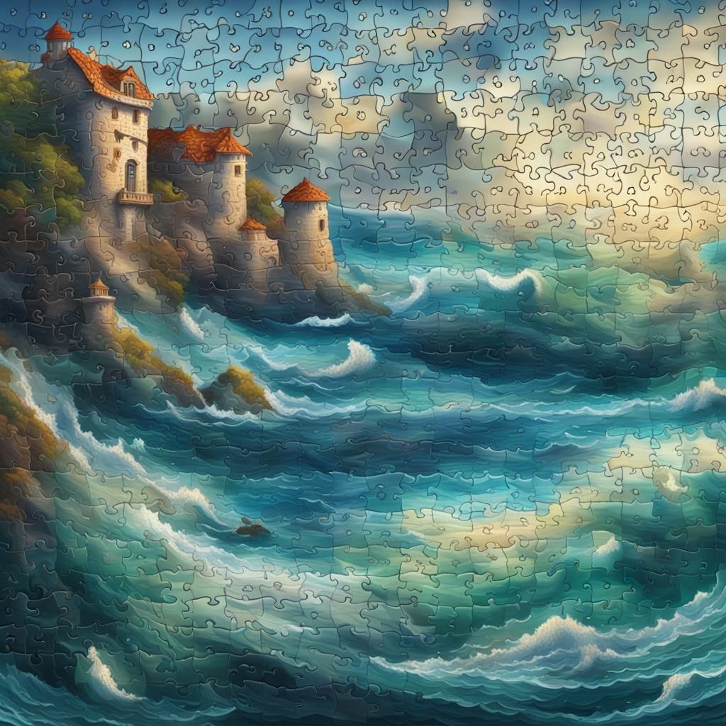 puzzle seascape