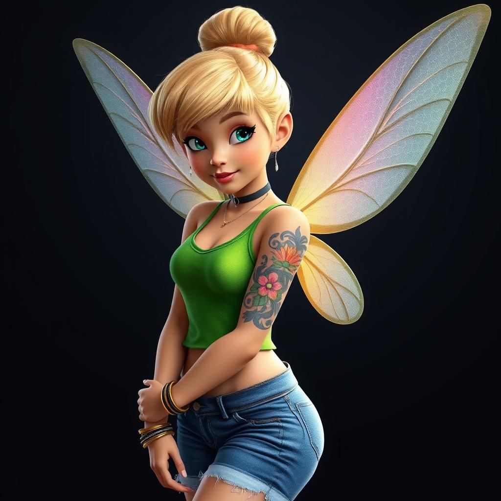 Tinkerbell in Blue Jeans: A Modern Fairy
