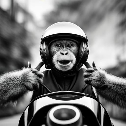 Monkey Races in a Go-Kart