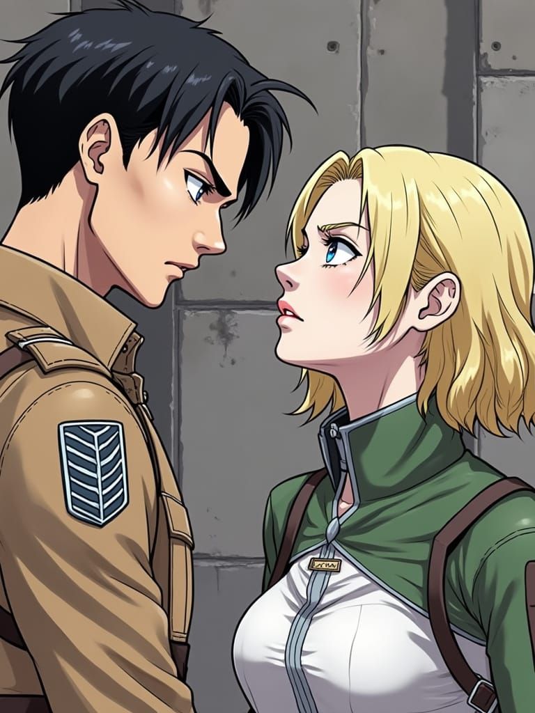 Dark Encounter in Shinganshina District, Attack on Titan Sty...