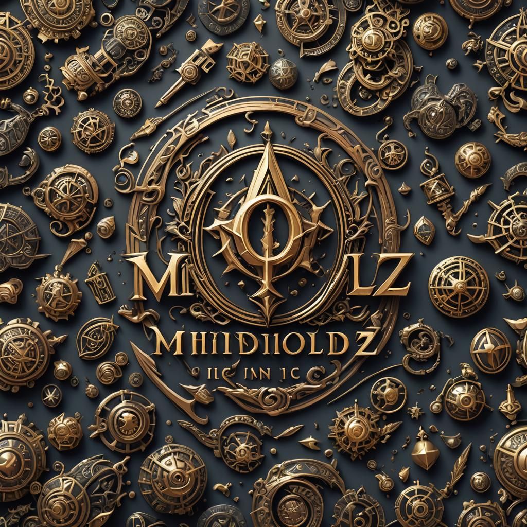 Fantastical Company Logo Concept Art in Unreal Engine 5