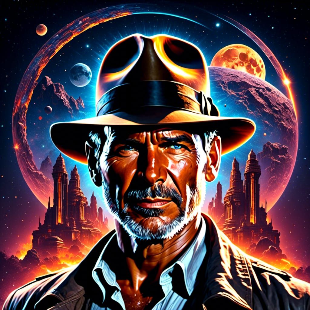 Portrait of Indiana Jones