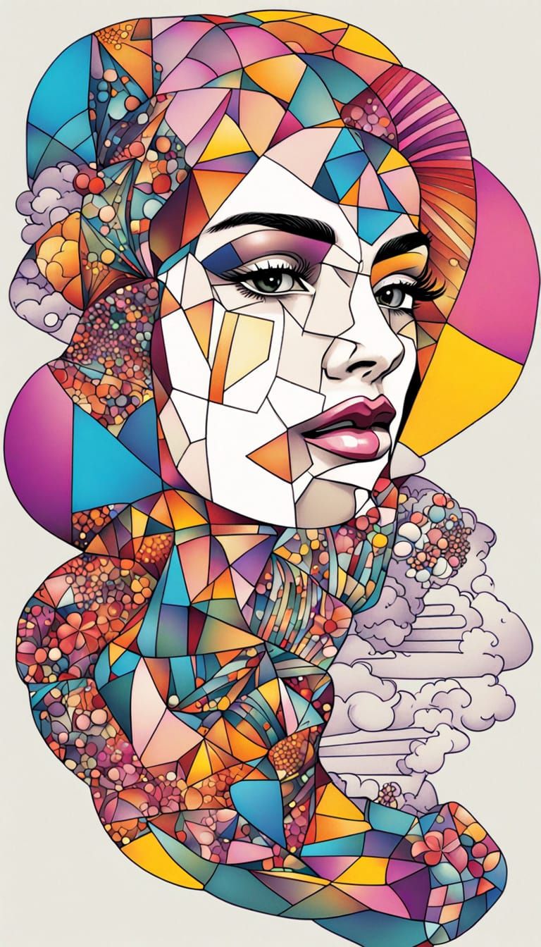 Vibrant AI Art: Unexpected Beauty in Intense Colors