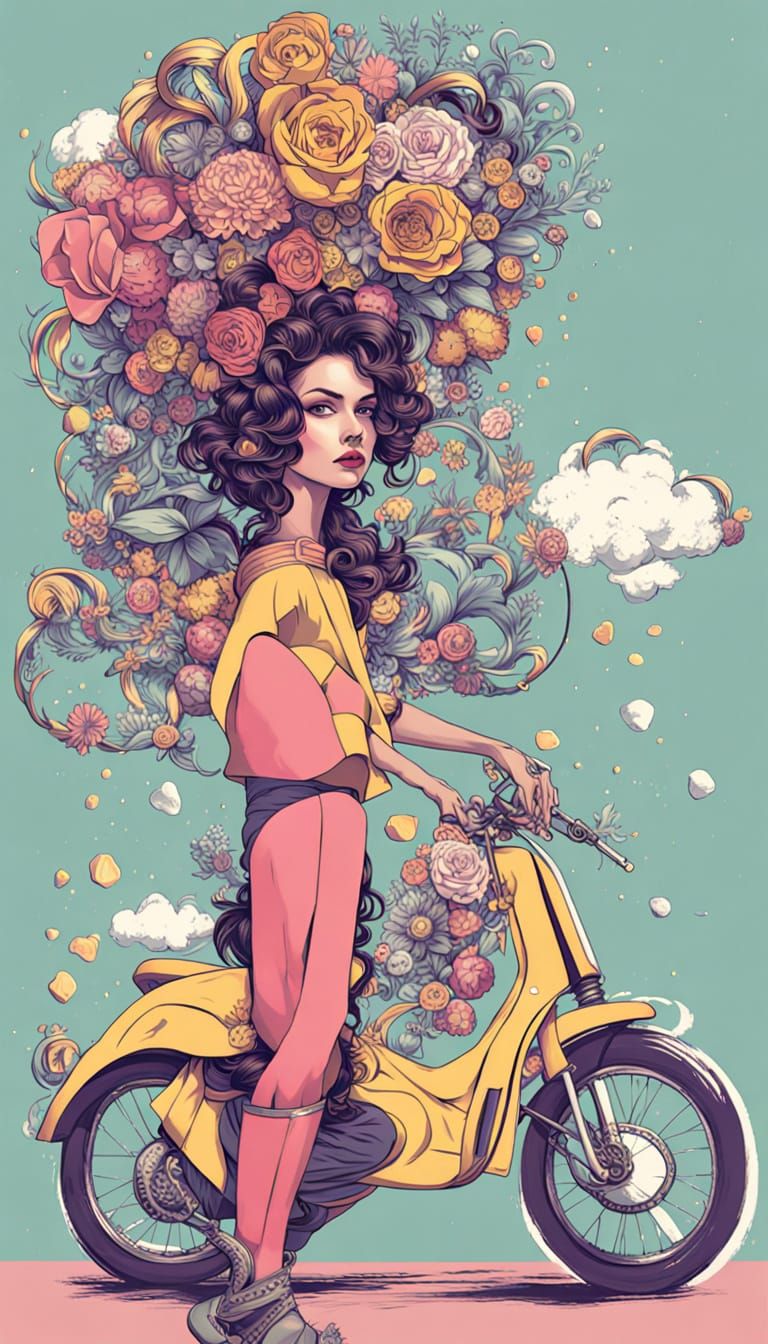 Vivid AI Art Explores Unexpected Beauty and Symbolism