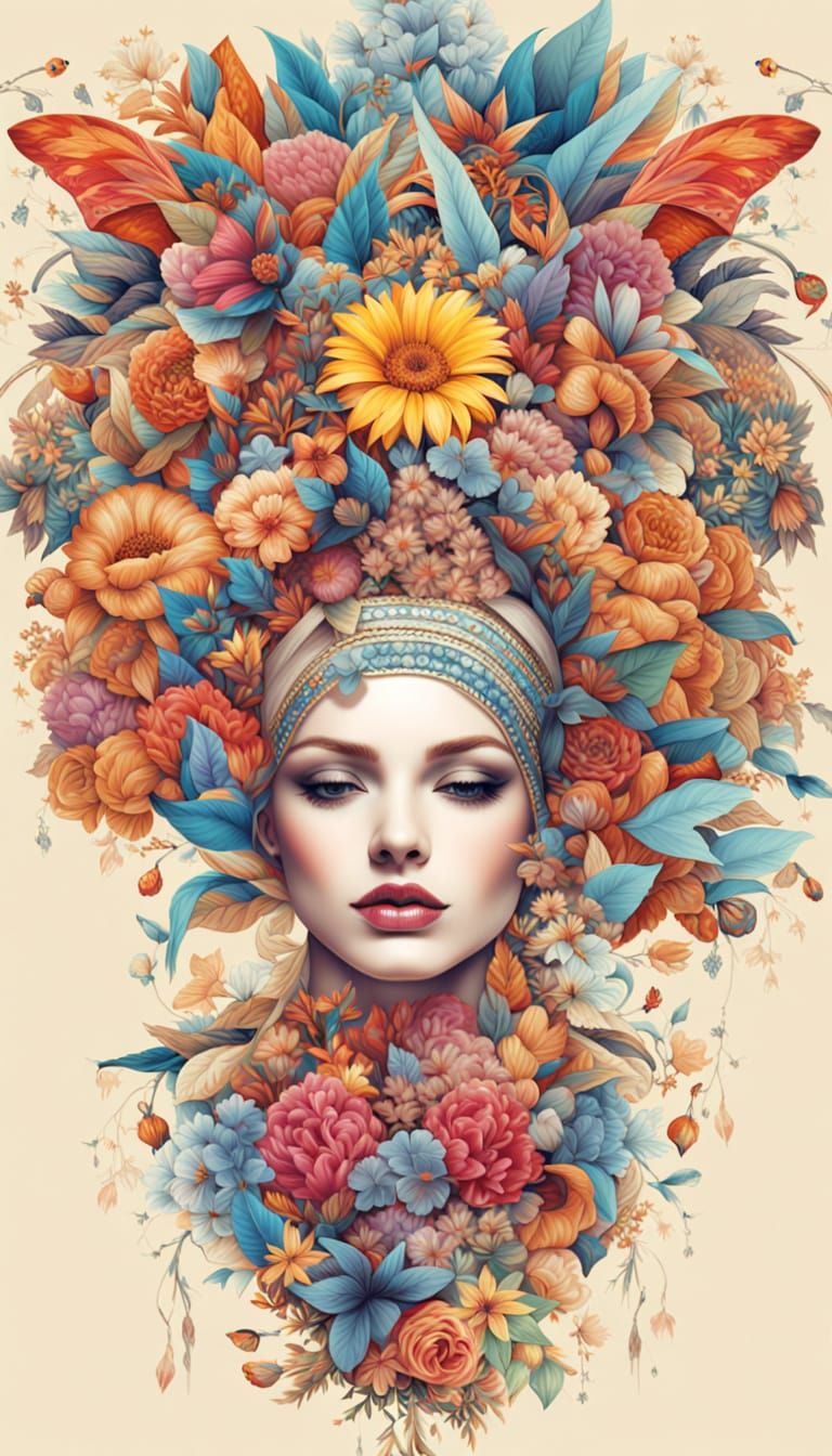 Vibrant AI Art: Unexpected Beauty in Intense Colors