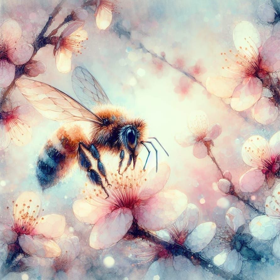 Spring in the orchard