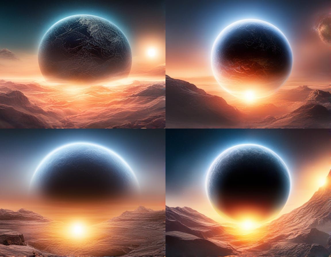 Nibiru Concept Art in Photorealistic Digital Style