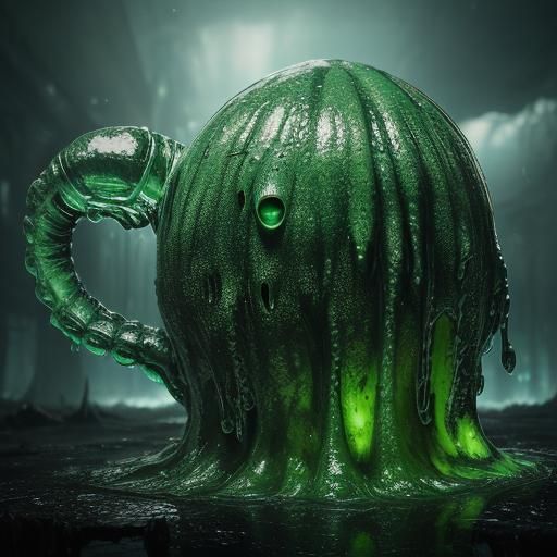 Horrific Alien Cocoon Concept Art