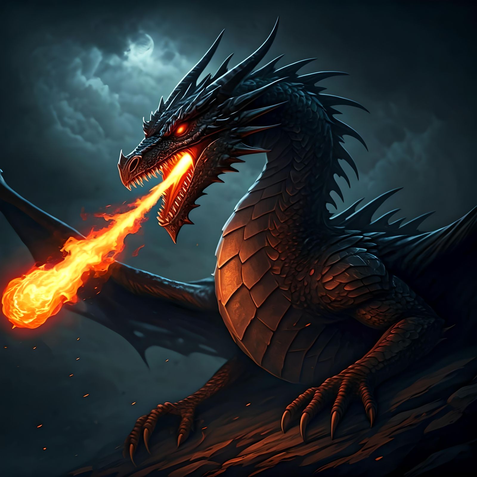 Black dragon