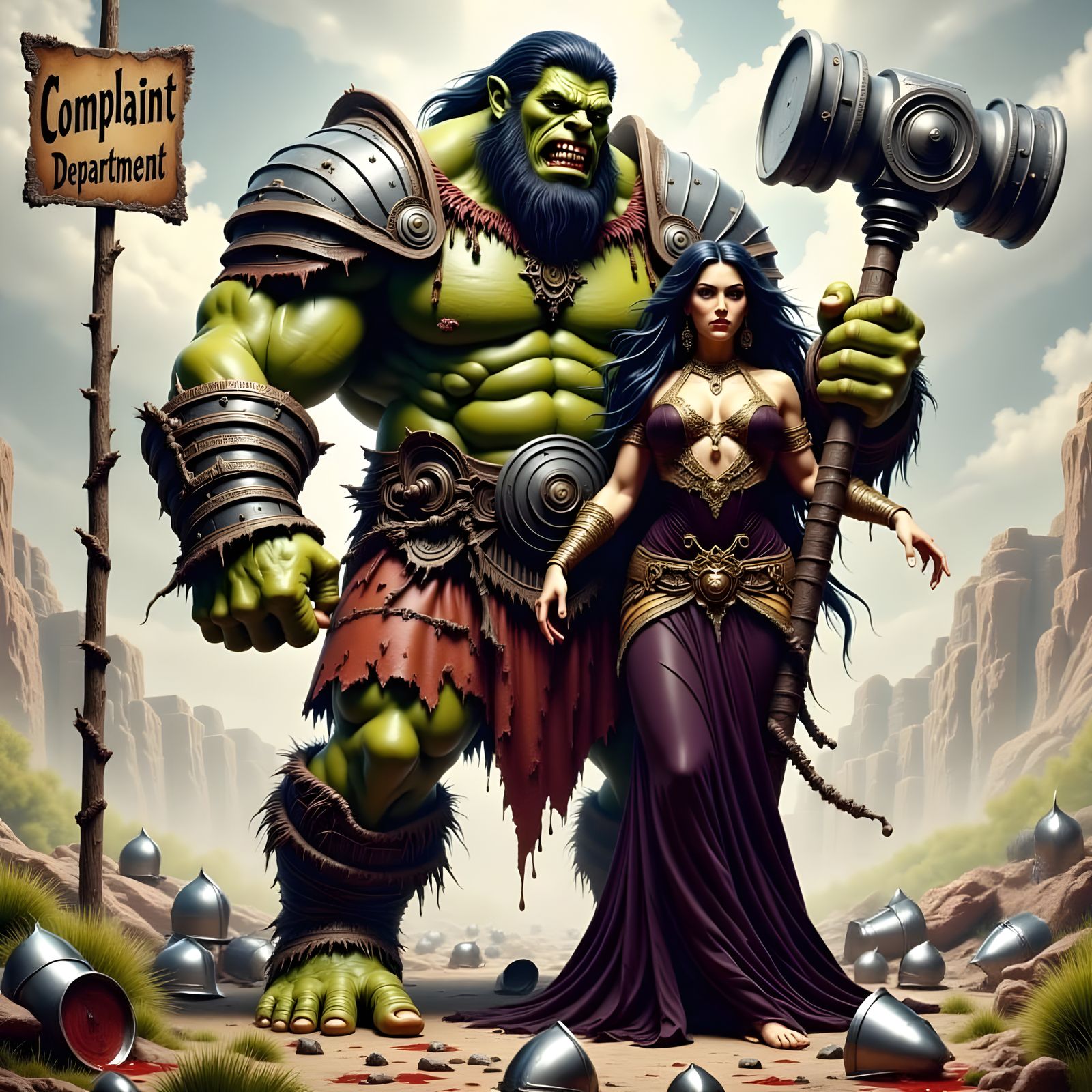 Ogre Complaint Department Guarding Princess