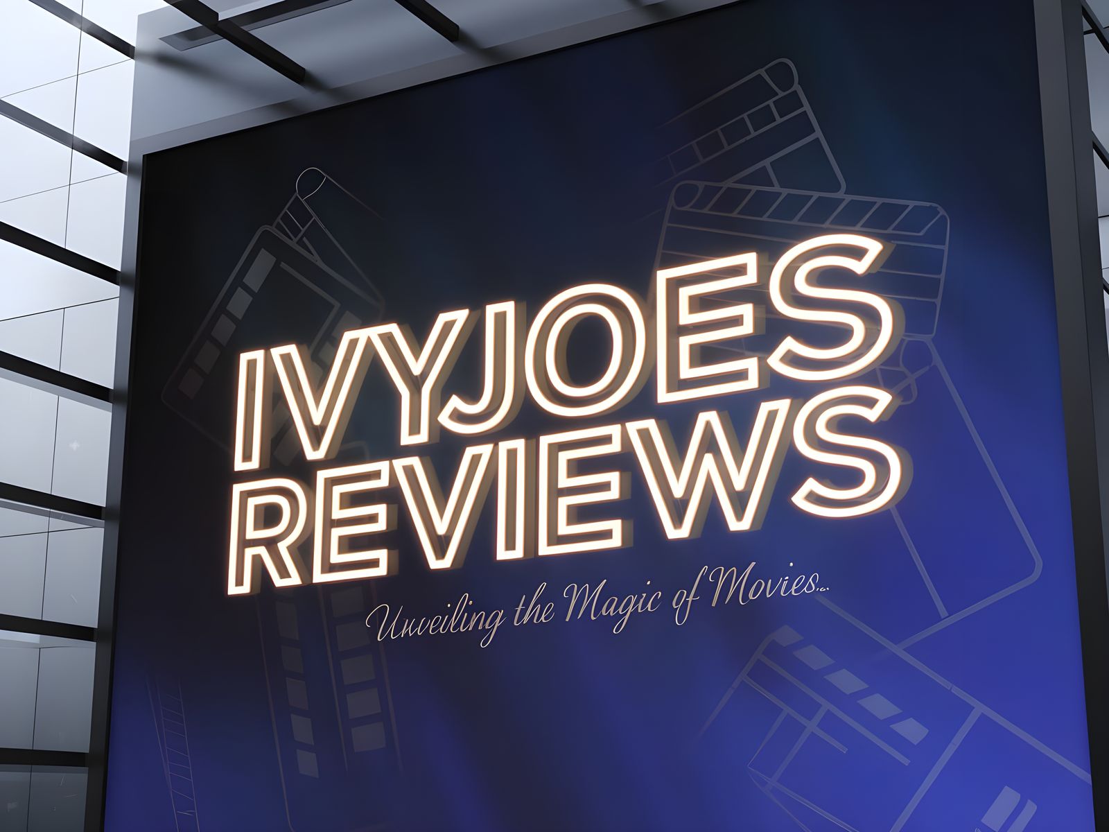 High-Impact Billboard Design for Movie Reviews