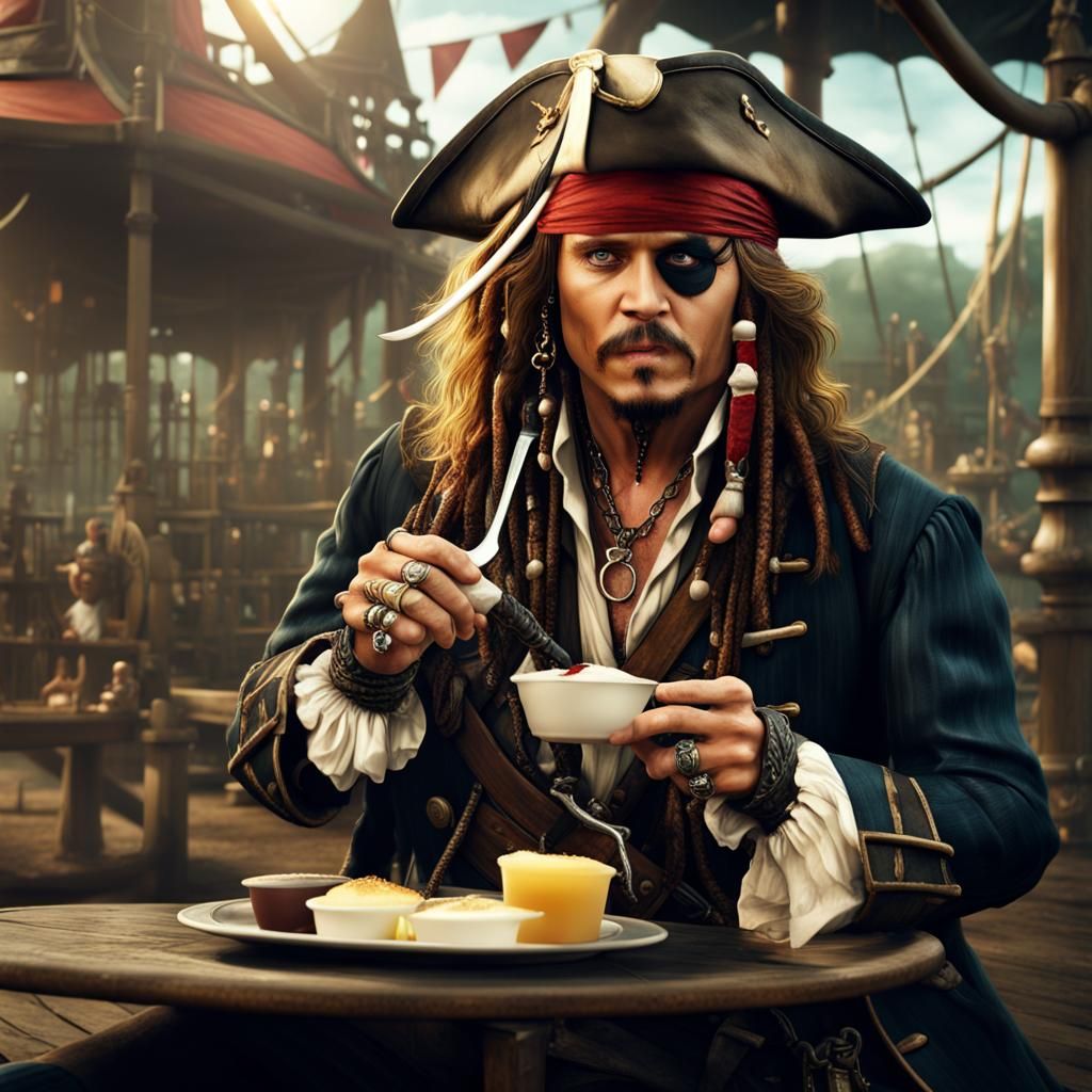 Pirate Snack Time: Cinematic Playground Scene