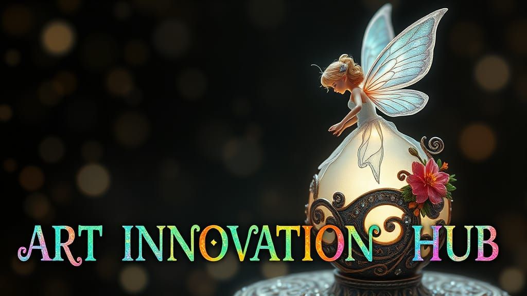 Enchanted Fairy on a Musical Note