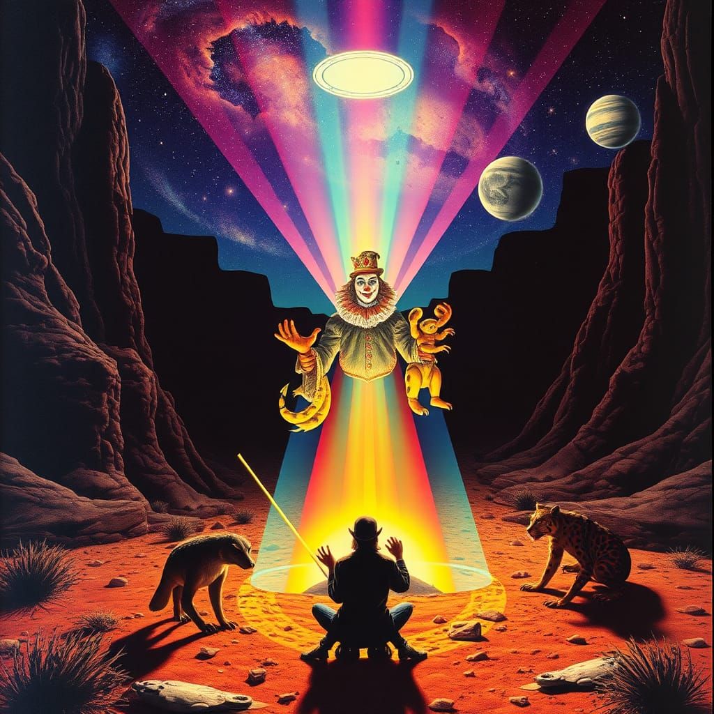 Mexican Clown Teaches Cult Hermetic Secrets