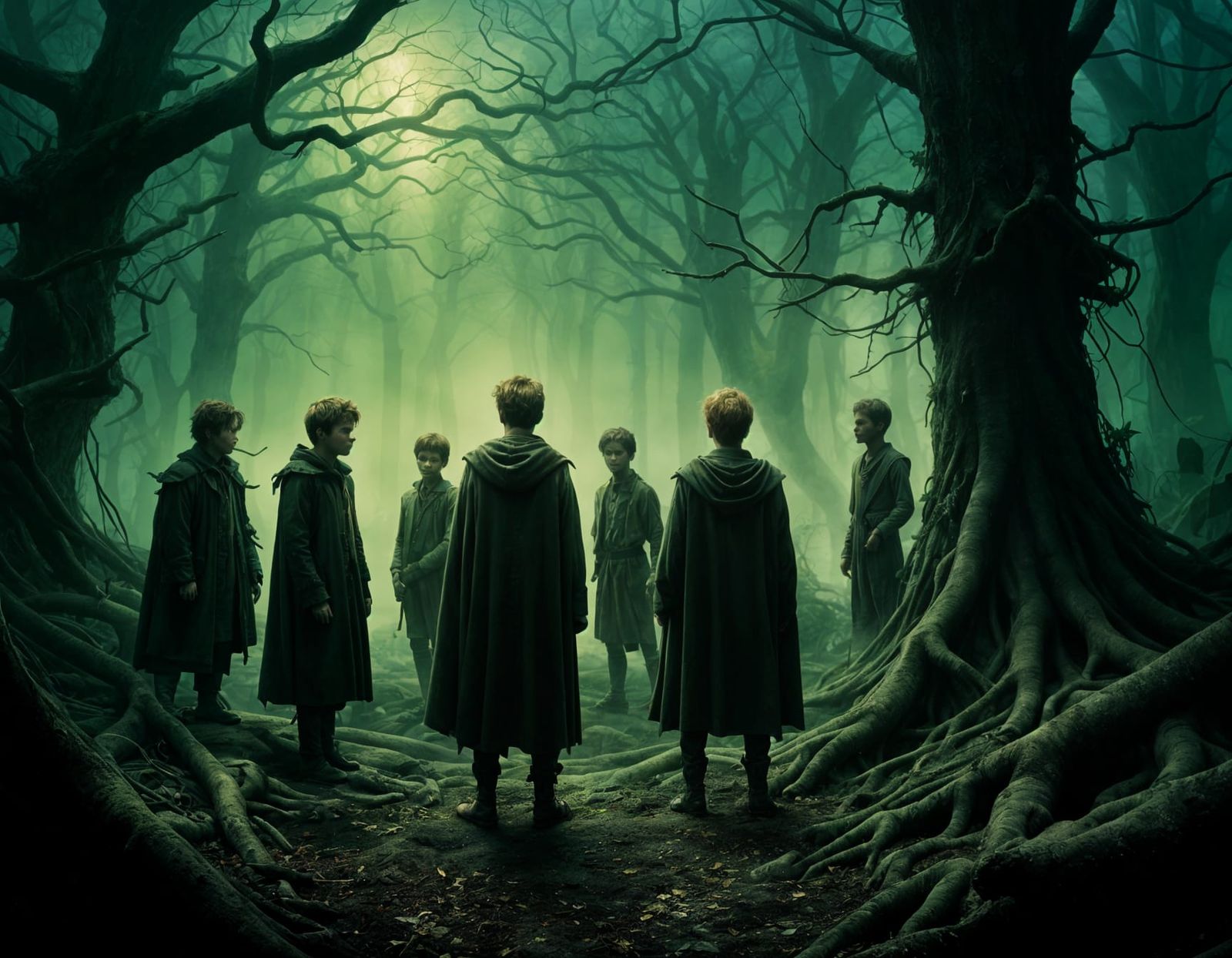 Surreal Peter Pan Fairytale