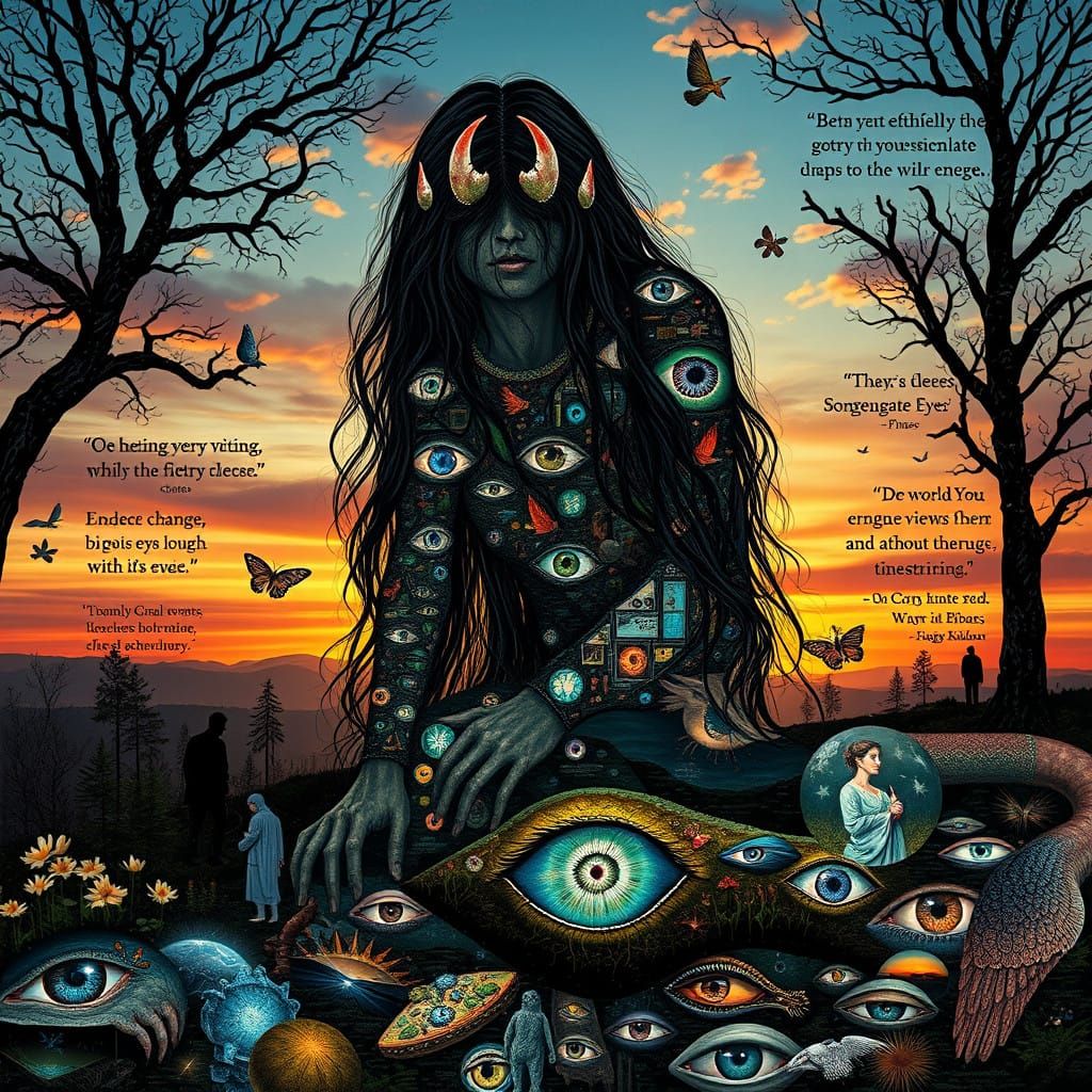 Surreal Digital Artwork Celebrating Strength and Resilience...