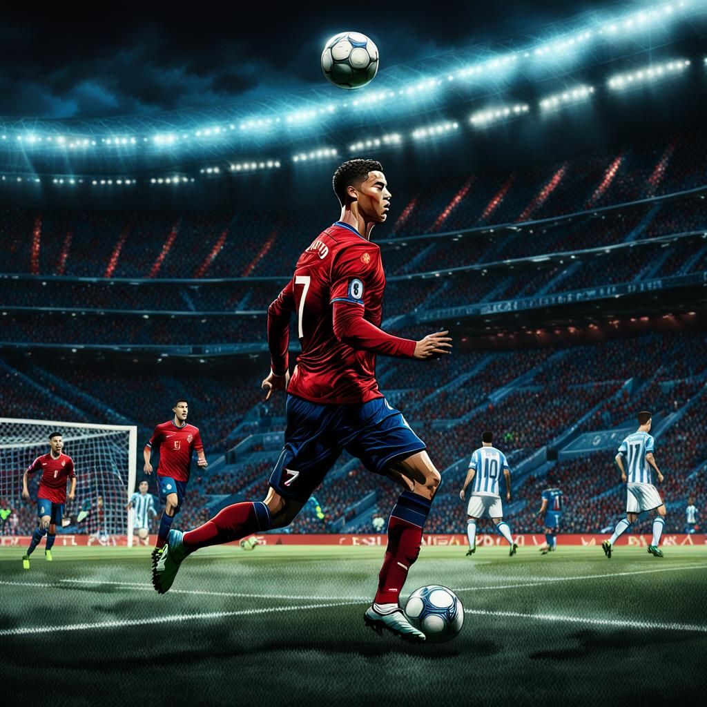 Dramatic Goal Scored in Portuguese Stadium