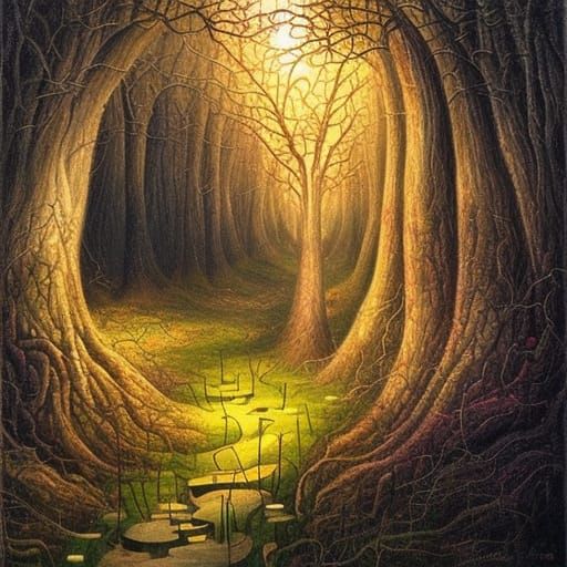 Through the Deathly Woods