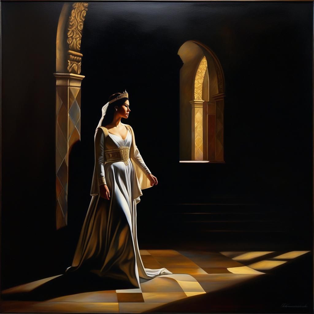 Powerful Oil Painting Reflects Mortality and Trust