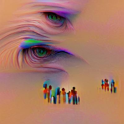 AI-Generated Image from Empty Prompt