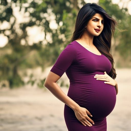 Expecting Mother Portrait: Professional Photography