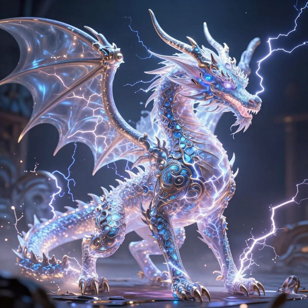 Pearl Dragon of Lightning