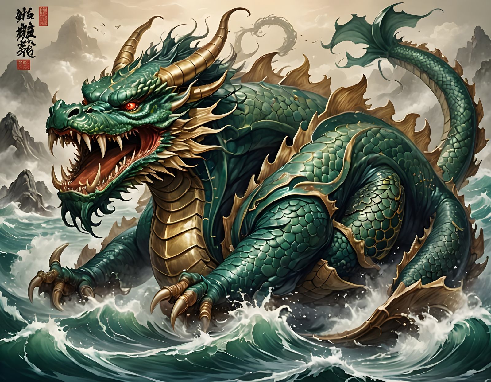 Mythical Shen: Shapeshifting Dragon of Chinese Folklore