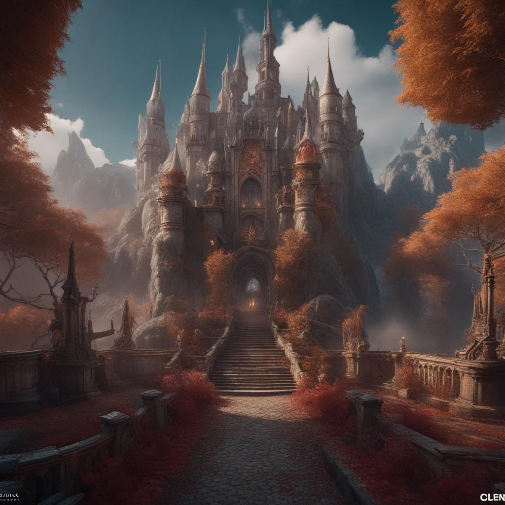 Detailed Matte Painting of Charles Leclerc