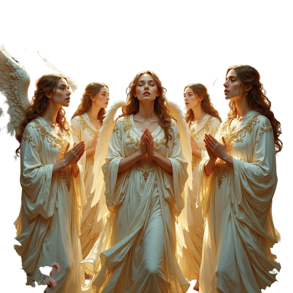 Angelic Choirs in Heavenly Harmony